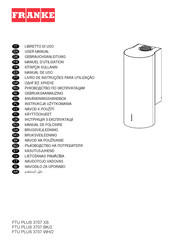 Franke FTU PLUS 3707 BK/2 Manuel D'utilisation