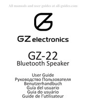 GZ electronics GZ-22 Guide De L'utilisateur