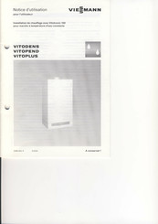 Viessmann VITOPLUS Notice D'utilisation