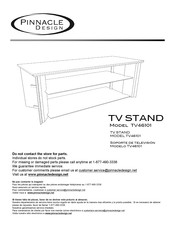 Pinnacle Design TV46101 Instructions De Montage