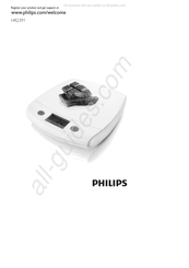 Philips HR2391/00 Mode D'emploi