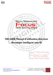 Focus MD-240R Manuel D'utilisation