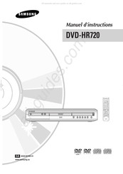 Samsung DVD-HR720 Mode D'emploi