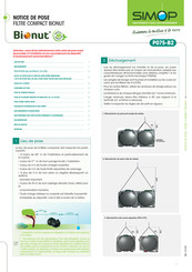 simop Bionut P075-B2 Notice De Pose