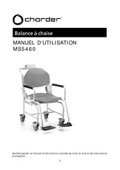 Charder MS5460 Manuel D'utilisation