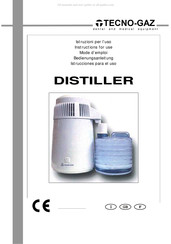 Tecno-gaz DISTILLER 250-S Mode D'emploi