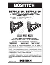 Bostitch BTFP72156 Manuel D'instructions Et D'entretien