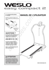 Weslo easy compact 2 Manuel De L'utilisateur