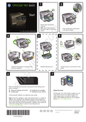 HP OFFICEJET PRO 8600 Guide Rapide