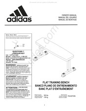 Adidas FM-AD703N Manuel De Montage