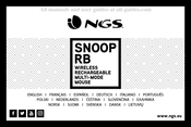 NGS SNOOP RB Mode D'emploi