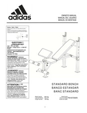 Adidas FM-AD7230AN Manuel De Montage