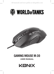 Konix WORLD OF TANKS M-30 Mode D'emploi