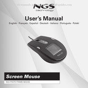 NGS Screen Mouse Mode D'emploi