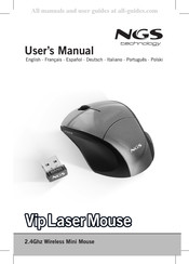 NGS Technology Vip Laser Mouse Mode D'emploi