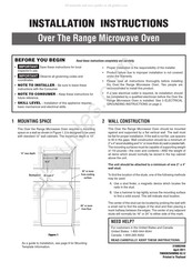 Electrolux EI30BM55HS Instructions D'installation