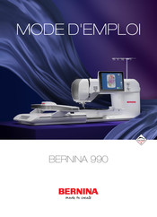 Bernina 990 Mode D'emploi