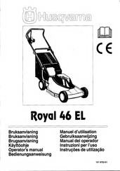 Husqvarna Royal 46 EL Manuel D'utilisation