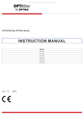 Optika OPTISTAR Serie Manuel D'instructions