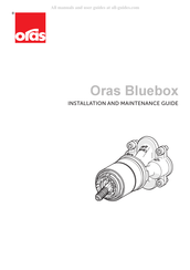 Oras Bluebox Serie Guide D'installation Et D'entretien