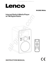 LENCO IR-2002 White Manuel D'instructions