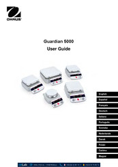 OHAUS Guardian 5000 Guide De L'utilisateur