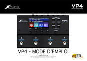 Fractal Audio Systems VP4 Mode D'emploi