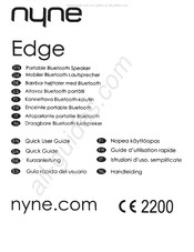 Nyne Edge Guide D'utilisation Rapide