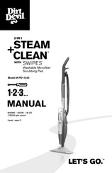 Dirt Devil Steam+Clean PD11030 Manuel