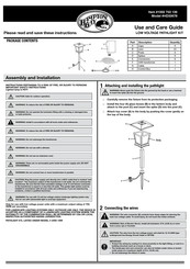 HAMPTON BAY 1002 753 136 Guide D'utilisation Et D'entretien