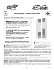 COZY DVCF408C-H Installation Et Utilisation