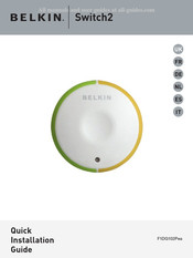 Belkin Switch2 Guide D'installation Rapide