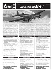 REVELL JUNKERS JU 88A-1 Mode D'emploi