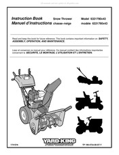 YARD KING PERFORMANCE 6331790x43 Manuel D'instructions