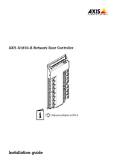 Axis Communications A1810-B Guide D'installation