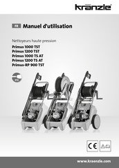 Kränzle Primus 1000 TS AT Manuel D'utilisation