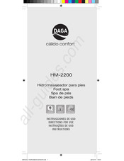 Daga HM-2200 Manuel D'instructions