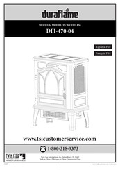 Twin-Star International Duraflame DFI-470-04 Instructions