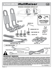 Yakima HullRaiser Instructions De Montage