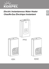 Kospel KDH Manuel D'installation
