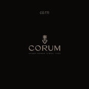 CORUM CO771 Manuel