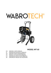 WABROTECH WT 60 Manuel D'utilisation Original