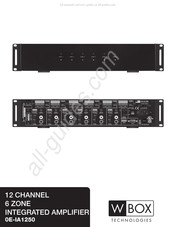 WBOX Technologies 0E-IA1250 Manuel