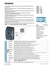 Siemens 3VA20 H 3 Serie Mode D'emploi