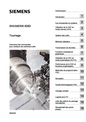 Siemens SINUMERIK 828D Manuel D'instructions