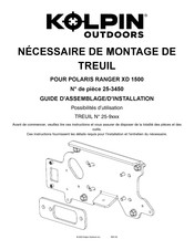 Kolpin Outdoors 25-3450 Guide D'assemblage