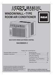 RCA RACE8002E-C Instructions D'installation