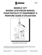 safety-kleen 1077 Guide D'utilisation