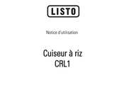 Listo CRL1 Notice D'utilisation