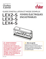 Valor LEX2-S Guide D'installation Et Mode D'emploi